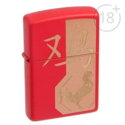 Зажигалка ZIPPO 29259 Classic с покрытием Red Matte