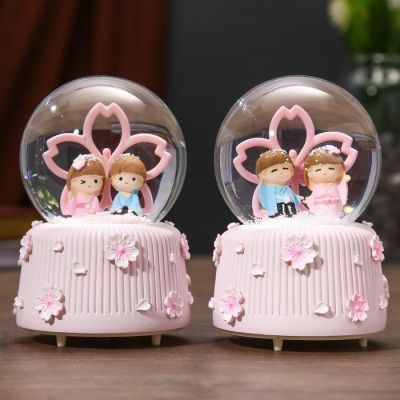 Сувенир полистоун водяной шар свет, музыка "Малыши у большого цветка" МИКС 12х8х8 см