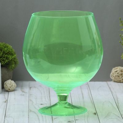 Ваза "Бренди" микс прозрачн. 3л,  24см