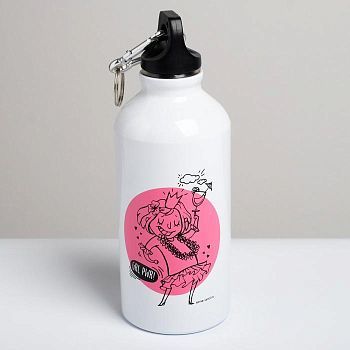 Бутылка для воды "Pwr", 400 мл