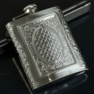 Подарочный набор "Всегда на высоте",  фляжка 210 мл, стопки 2 шт, воронка