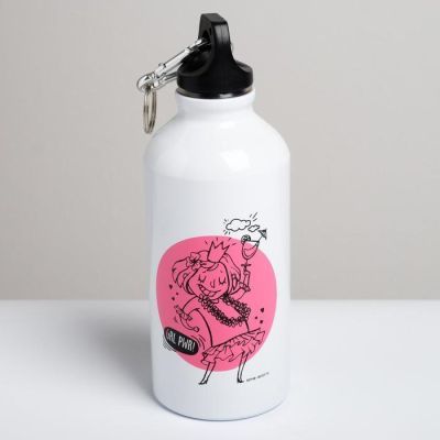 Бутылка для воды "Pwr", 400 мл