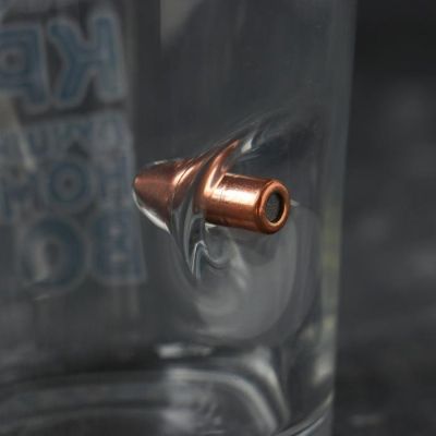 Стакан "Непробиваемый. 100 % мужик", для виски, пуля, 250 мл