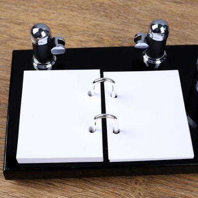 Набор настольный 3в1 (визитница, карандашница, держатель для календаря)