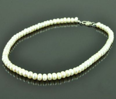 Бусы Жемчуг "Лебединая верность" арт.НЖМ-2(7)-40-1-8