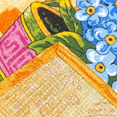 Полотенце вафельное Винтаж 46х60см, МИКС, хлопок 100%, 170 грамм