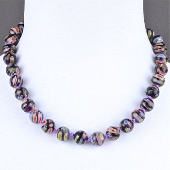 Бусы Муранское ст.  "Классика №12" арт.П3352