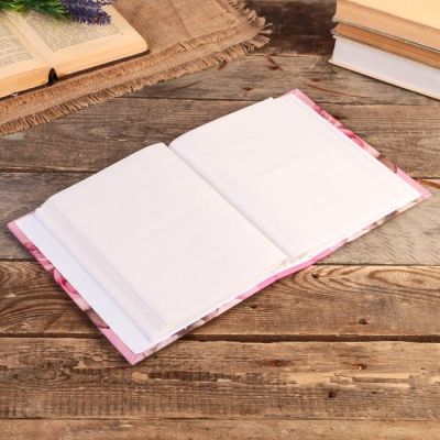 Фотоальбом на 192 фото 10х15 см "Розовые розы" 22,5х17,5х5,5 см