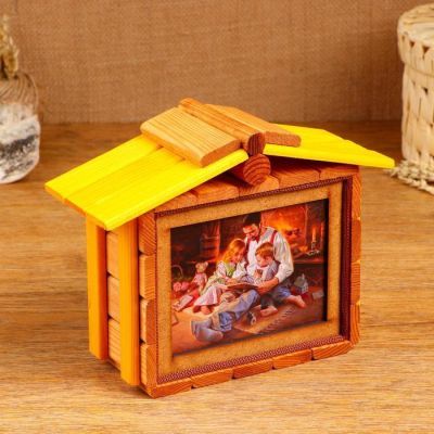 Копилка "Дом", 16 х 17 см, микс