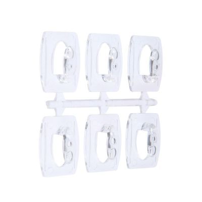 Держатель самоклеящийся для проводов и гирлянд ТУНДРА krep, 25х20х12 мм, многоразовые