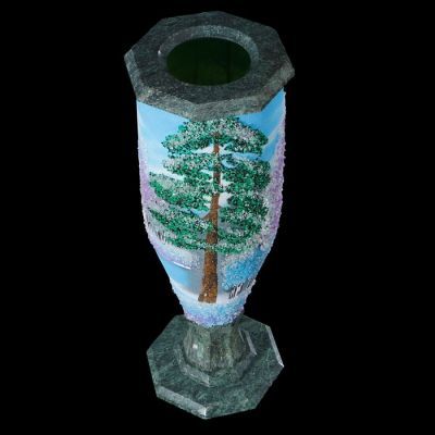 Ваза "Зима" 27 см