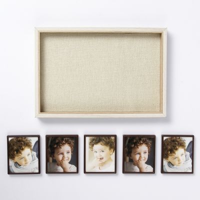 Фоторамка МДФ на 5 фото 9х8,5 см "Милан" рамки на магните 21х31,5х3,5 см