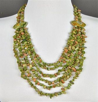 Бусы Яшма "Богемия" арт. П2452