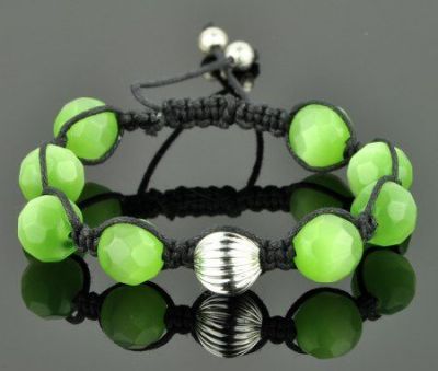 Браслет Кошачий глаз "Шамбала" арт. бП1514