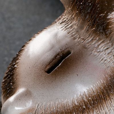 Копилка "Мамонт" серый, 19х13х15см