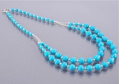 Бусы прес. Бирюза "Дарина" арт. П378