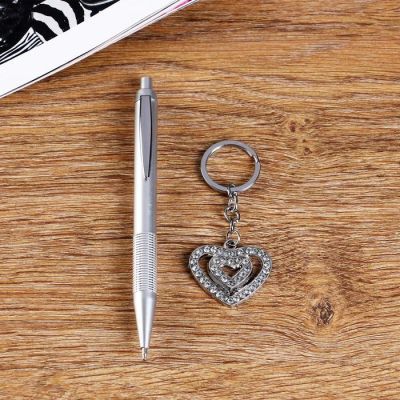 Набор подарочный 2в1 (ручка, брелок со стразами)