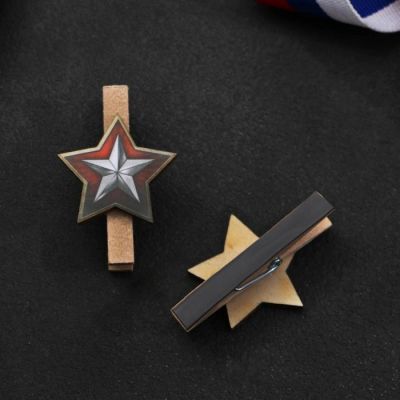 Магнит-прищепка «Настоящему герою», 2 шт