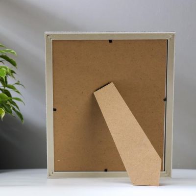 Фоторамка пластик 20х25 см "Серо-чёрная древесина" 27,5х22,5х0,9 см