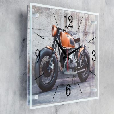 Часы настенные, серия: Транспорт, "Байк", 40х56 см