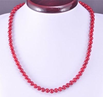 Бусы Коралл "Классика №7" арт. НКО-1(7)-47-6