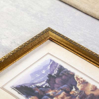 Фоторамка пластик "Золото" 15Х20,