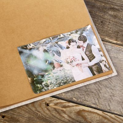 Фотоальбом Innova Q1209965  20х20см, 20листов, дуб, под уголки (6/576)