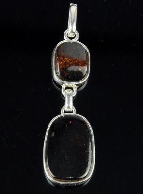 Кулон Янтарь "Влияние" арт.ЯК-325