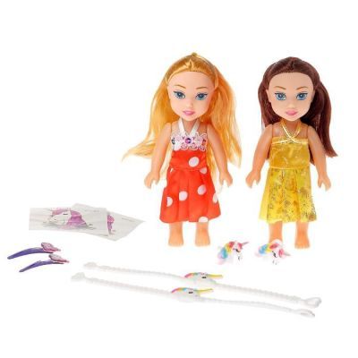 Подарочный набор «Лучшие подружки» куклы с аксессуарами, МИКС