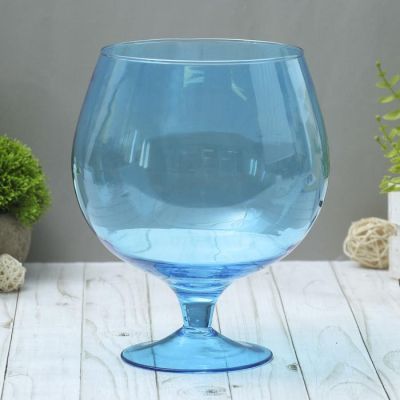 Ваза "Бренди" микс прозрачн. 3л,  24см