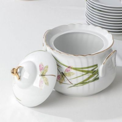 Сервиз столовый «Стрекоза», 37 предметов, 2 вида тарелок