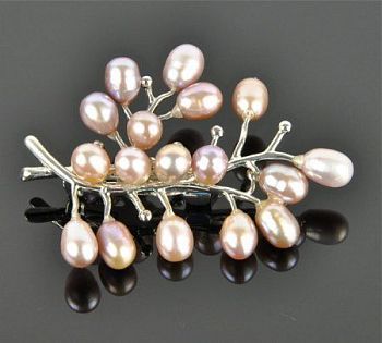 Брошь "Веточка" бшНЖМ-330