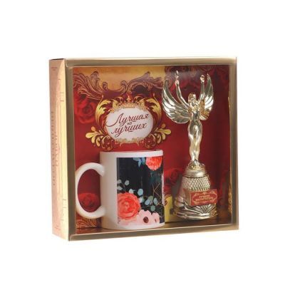 Подарочный набор «Лучший воспитатель, (ника, кружка) 23х8,5х23 см