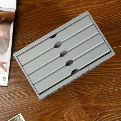 Фотоархив на 96 фото "Счастье в дом, птички" серого цвета 20х16х12 см