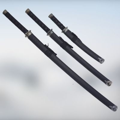 Сувенирные катаны 3в1 на подставке (47/ 80/ 89 см)