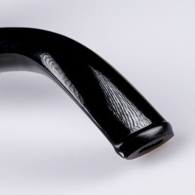 Трубка "Командор" люкс, коричневая, раструб-капля, 14.5х5 см