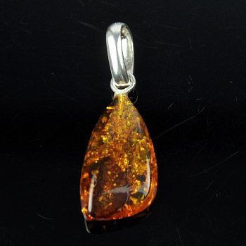 Кулон Янтарь "Золотой дождь" арт.ЯК-057