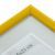 Фоторамка для фото 15х21 см Simple, жёлтая