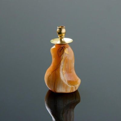 Сувенир «Подсвечник церковный», 4×5,5 см, селенит