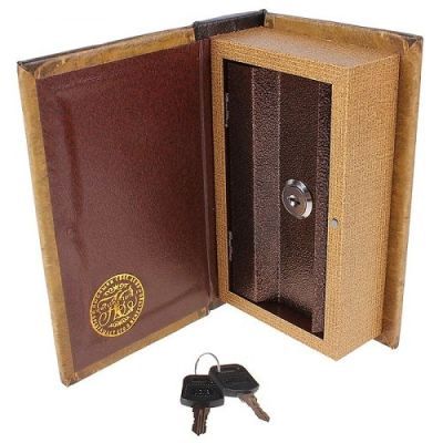 Сейф-книга с ключом "Классика русской охоты" (5х11х17см)