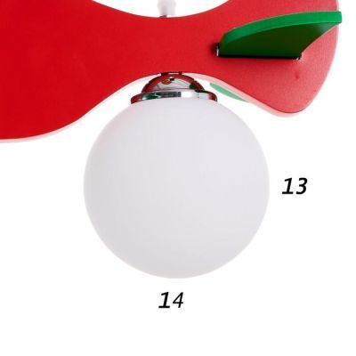 Люстра 6080 "Самолетик" E27 3х60Вт 50х46х90 см