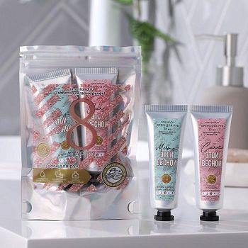 Набор «С 8 Марта» 2 крема для рук 30мл