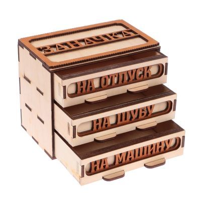 Копилка дерево "Заначка" 17,5х12х14 см