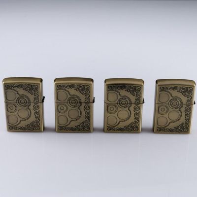 Набор зажигалок "Пистолеты", 4 шт, бензиновые, 2х9.5 см