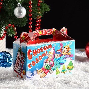Подарочная коробка "Карусель", 17,5 х 7 х 10,5 см