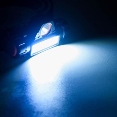 Фонарь налобный аккумуляторный "Мастер К.", 5 Вт, 140 лм, 1200  мАч, 3 режима, USB