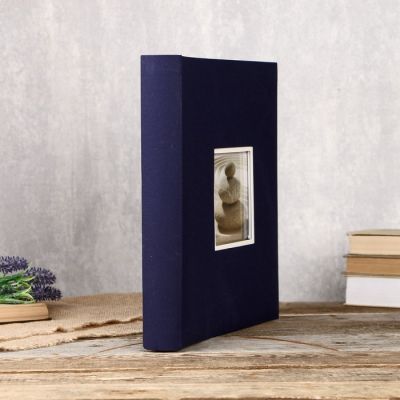 Фотоальбом Fotografia на 400 фото, 10x15 см., "Темно-синий"