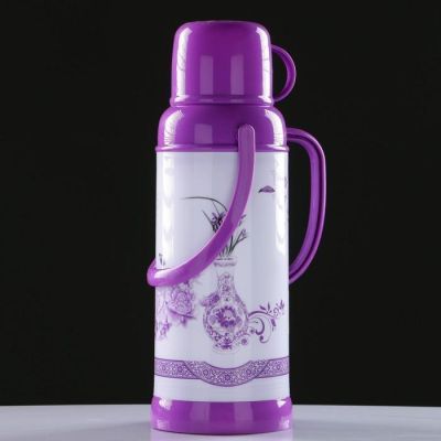 Термос "Beautiful flowers" 2 л, 18х39 см, микс