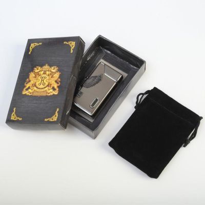 Зажигалка "Орел" в мешочке, пьезо, газ, микс, 6х8 см