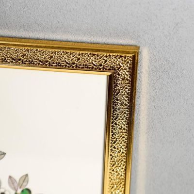 Фоторамка пластик 30х40 см "Структура" золото 44х34 см